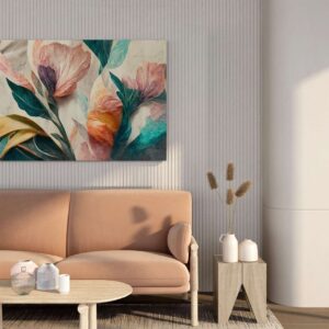Artistic Canvas Paintings for Stylish Living Rooms